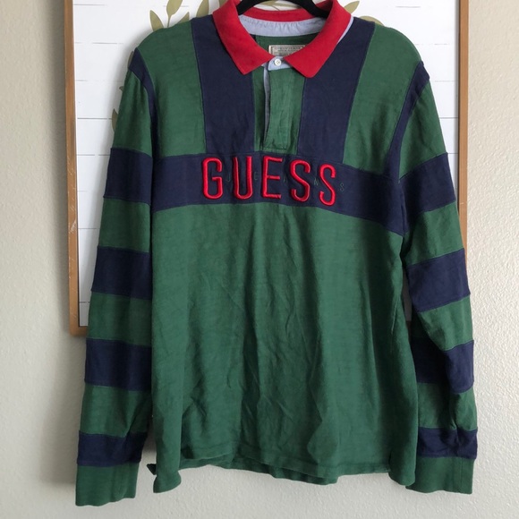 guess collared shirt